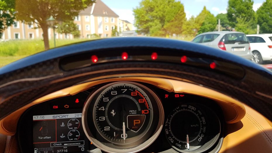 Innenraum Ferrari California